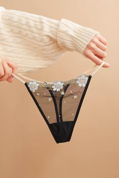 Floral Bralette + Panty Set