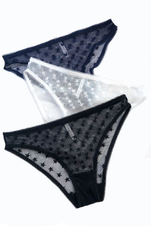 Mesh Stars Panty